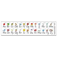 learning can be fun desk strips alphabet modern cursive pack 30