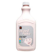 educational colours liquicryl junior student paint 2 litre peach flesh tone colour