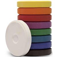 educational colours temperablock disc refill assorted pack 9