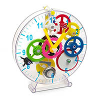 diy mechanical construction clock kit