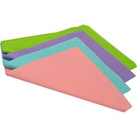 elk tissue paper acid free 17gsm 500 x 750mm pastel assorted pack 480
