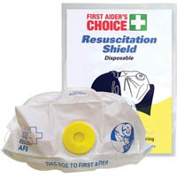 first aiders choice resuscitation face shield with valve