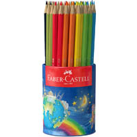 faber-castell classic colour pencils assorted pack 72