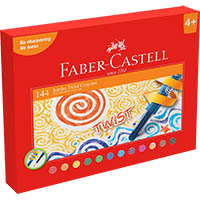 faber-castell jumbo twist crayons assorted classpack 144