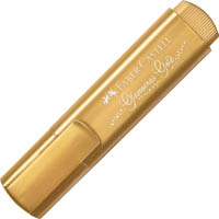 faber-castell textliner highlighter metallic glamorous gold