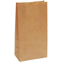 capri paper bag self-opening size 4 brown pack 2000