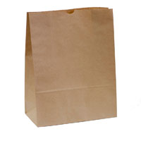 capri paper bag self-opening size 20 brown pack 250