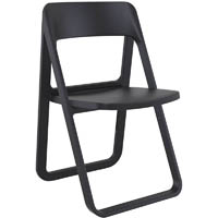 siesta dream folding chair black