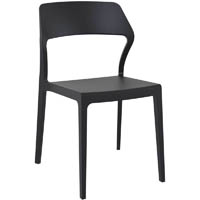 siesta snow chair 470mm black