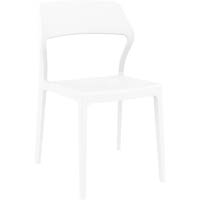 siesta snow chair 470mm white