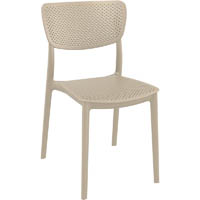 lucy chair taupe