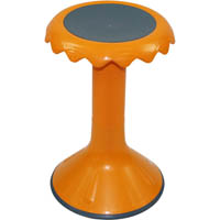 sylex bloom stool 450mm high orange