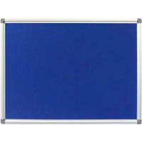 rapidline standard pinboard 1800 x 900 x 15mm blue