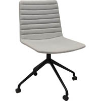 rapidline pixel swivel chair grey