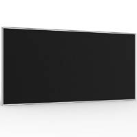 rapidline shush30 screen 900h x 1200w mm black