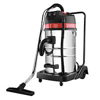 rural max wet and dry vacuum cleaner 100 litre black