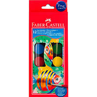 faber-castell watercolour paint tablets pack 12 colours