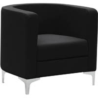 miko single seater sofa chair black