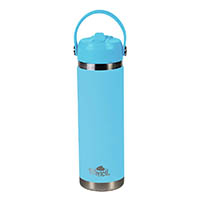 spencil insulated water bottle bpa free 650ml sky blue