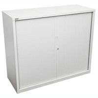 go steel tambour door cabinet 2 shelves 1016 x 1200 x 473mm white china