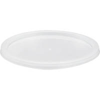 huhtamaki round takeaway food container lid clear pack 50