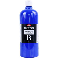 jasart byron acrylic paint 1 litre warm blue
