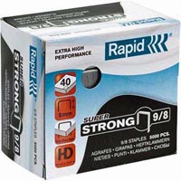 rapid extra high performance super strong staples 9/8 box 5000