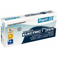 rapid high performance special electric staples 66/6 box 5000