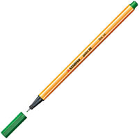 stabilo 88 point fineliner pen 0.4mm green