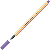 stabilo 88 point fineliner pen 0.4mm violet