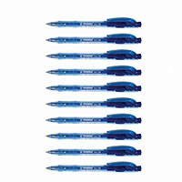 stabilo 308 liner retractable ballpoint pen 1.0mm blue box 10