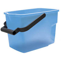 oates squeeze bucket rectangular 9 litre blue