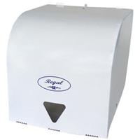 regal hand towel roll dispenser white