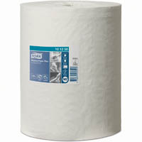 tork 101250 m2 centerfeed wiping paper plus 160m white