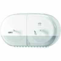 tork 682000 t9 smartone twin toilet roll dispenser white