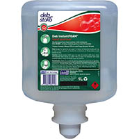 deb instant foaming hand sanitiser cartridge 1 litre carton 6