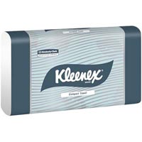 kleenex compact hand towel 90 sheet carton 24