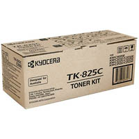 kyocera tk825c toner cartridge cyan