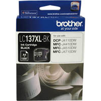 brother lc137xlbk ink cartridge high yield black