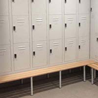 steelco seat and stand bench for 305mm locker
