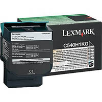 lexmark c540h1kg toner cartridge high yield black