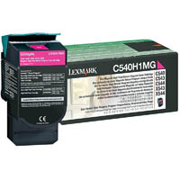 lexmark c540h1mg toner cartridge high yield magenta