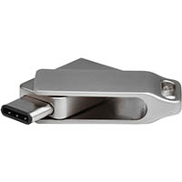 shintaro otg pocket disk drive usb-c 3.0 128gb grey