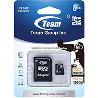 team group memory card micro sdhc class 10 8gb