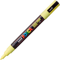 posca pc-3m paint marker bullet fine 1.3mm sunshine yellow