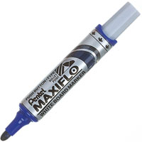 pentel mwl5 maxiflo whiteboard marker bullet 2.1mm blue