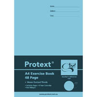 protext exercise book dotted thirds 14mm 70gsm 48 page a4 cat assorted