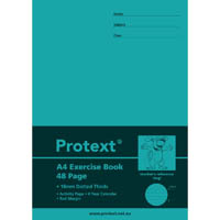 protext exercise book dotted thirds 18mm 70gsm 48 page a4 dog assorted