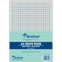 writer graph paper 10mm 60gsm a4 500 sheets