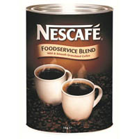 nescafe foodservice blend instant coffee tin 1kg
